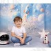 Tło fotograficzne „Pastelowa rakieta wśród gwiazd” | UB_876 Tło fotograficzne „Pastelowa rakieta wśród gwiazd” | UB_876